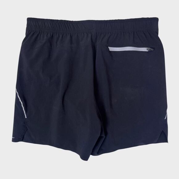 Eddie Bauer Mens Large Black Running Shorts Lined Drawstring - Picture 5 of 9